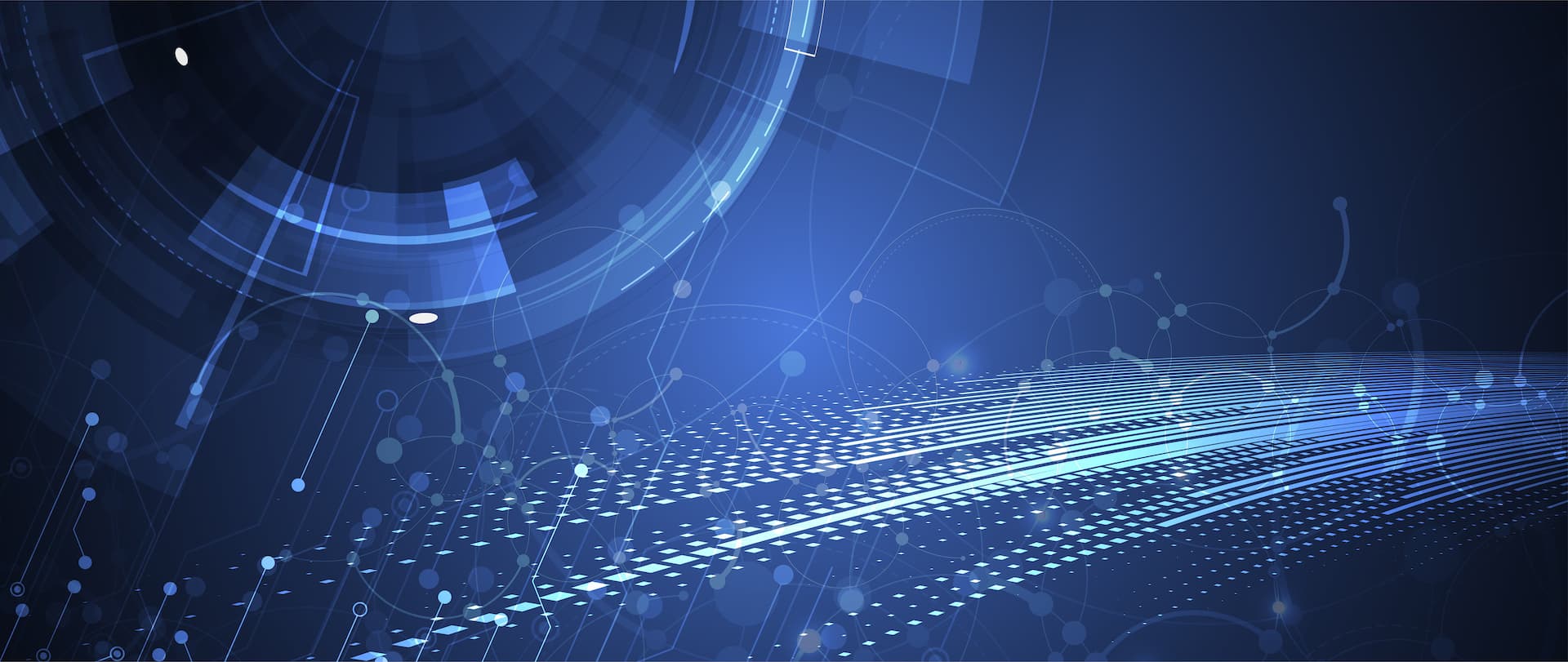 Technology data background, idea of global business solution