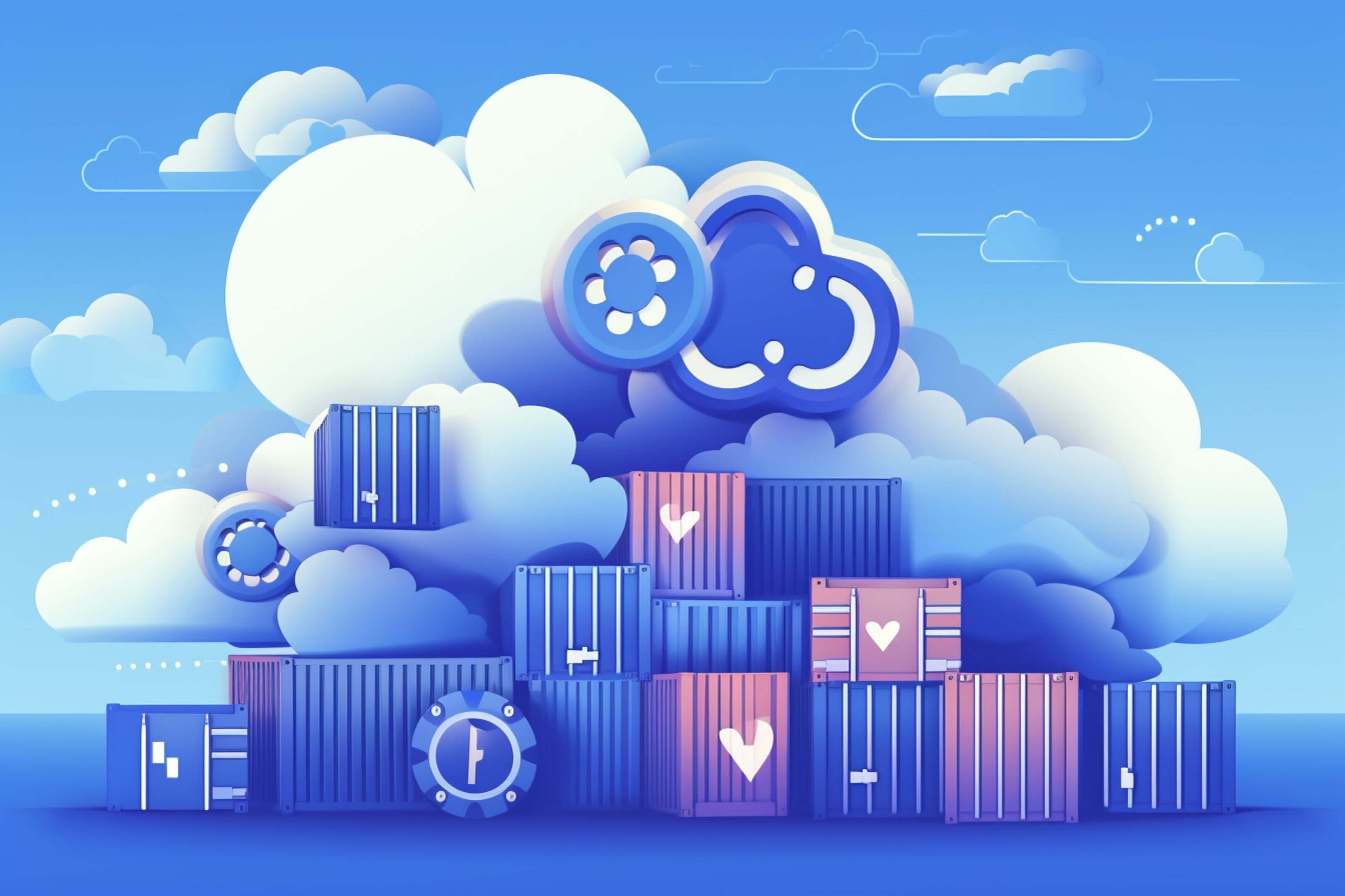 Cloud Kubernetes Helm with containers. Generative AI