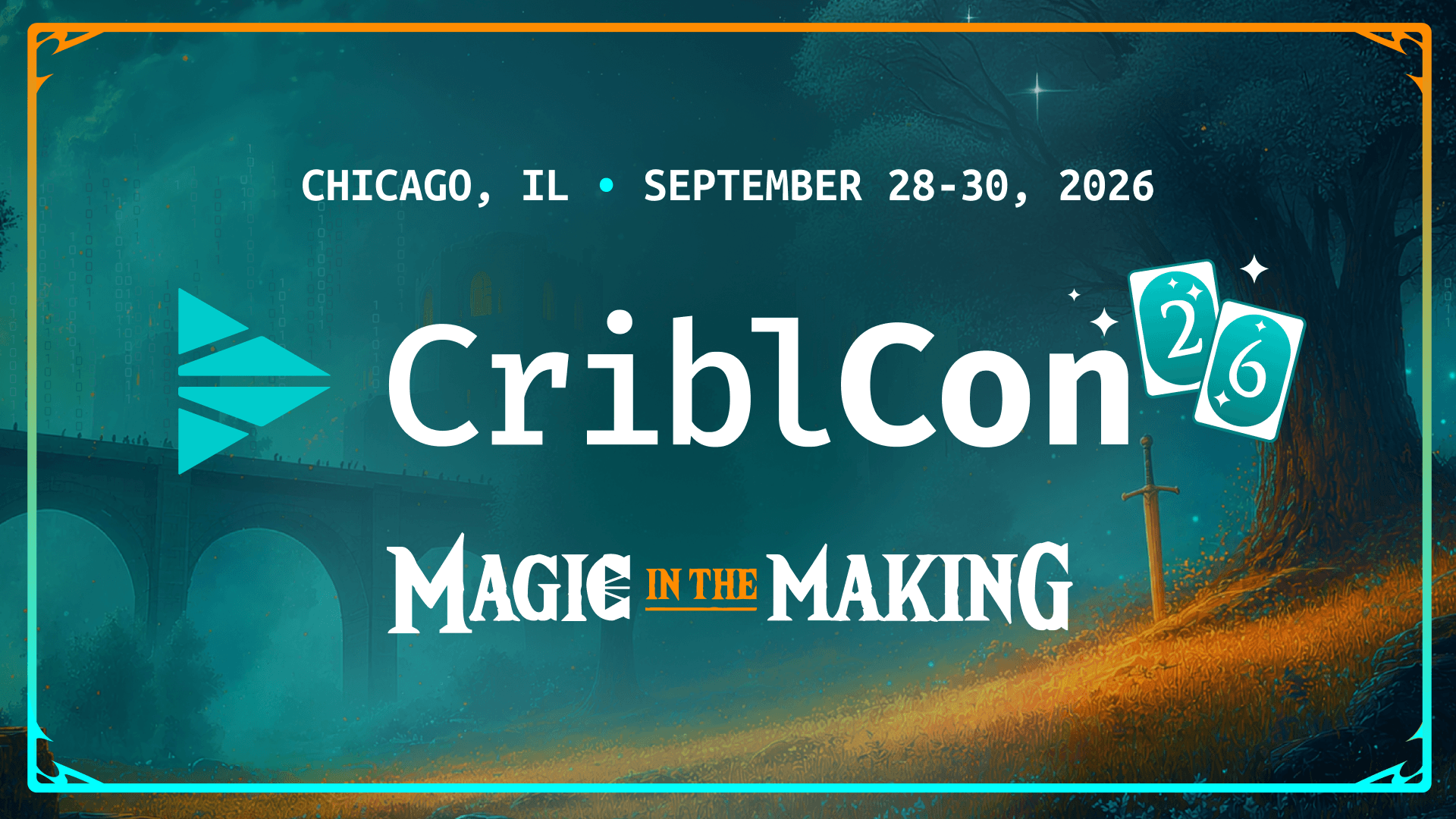 CriblCon ‘26 comes to Chicago — Be part of it! CriblCon ‘26 comes to Chicago — Be part of it!