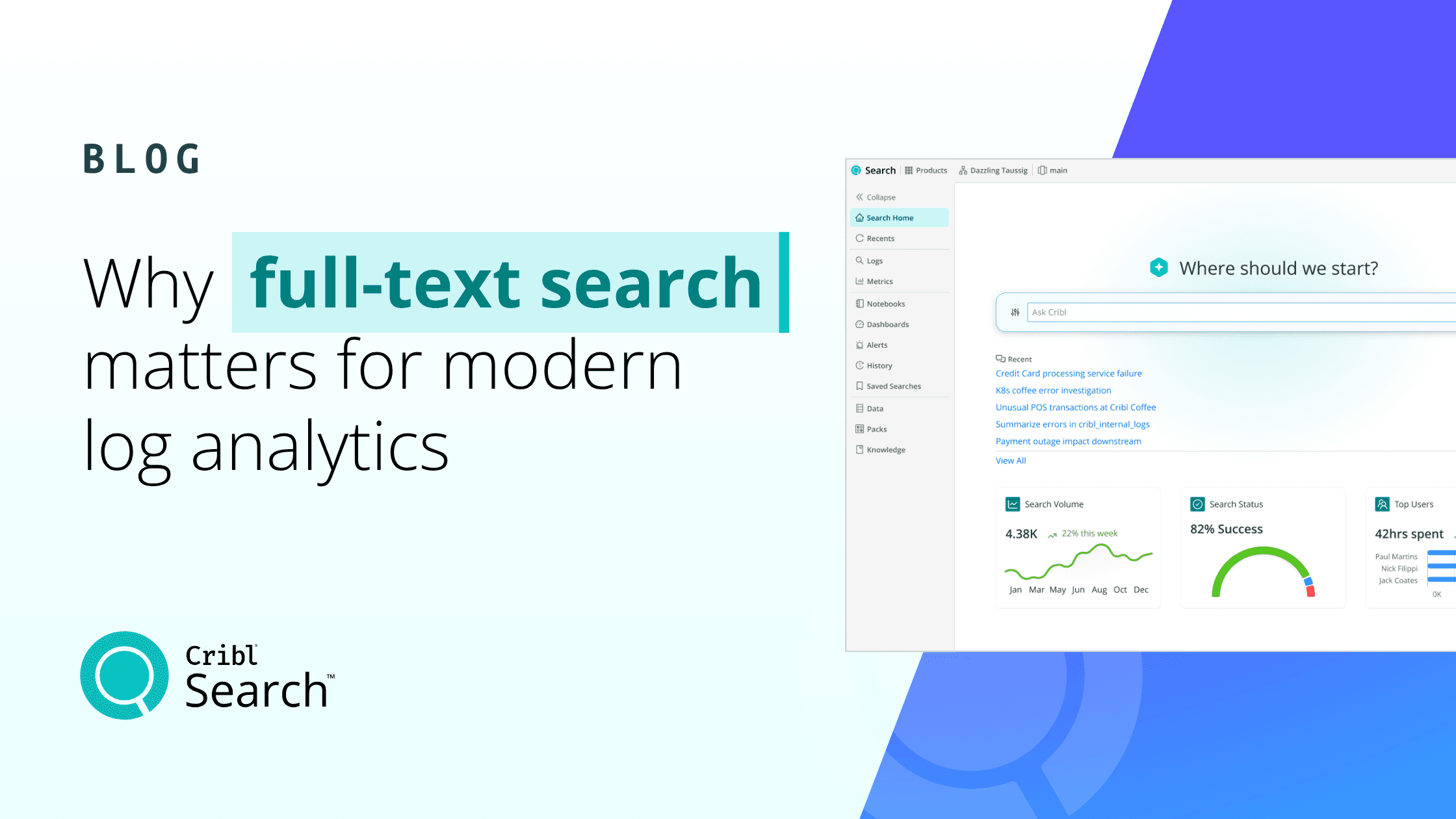 Why full-text search matters for modern log analytics - og image