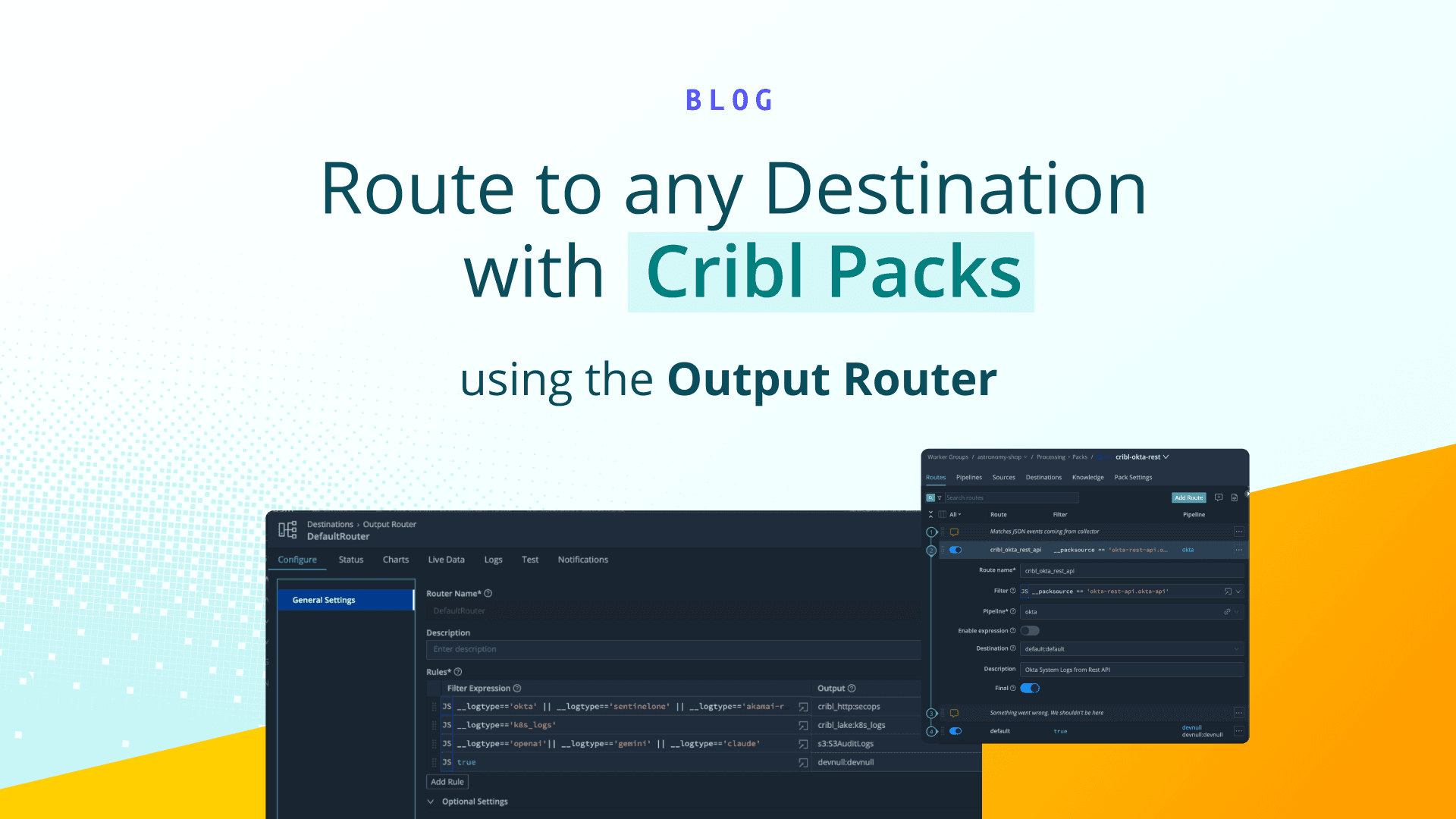 D-1942 Output Router Cribl Packs OG