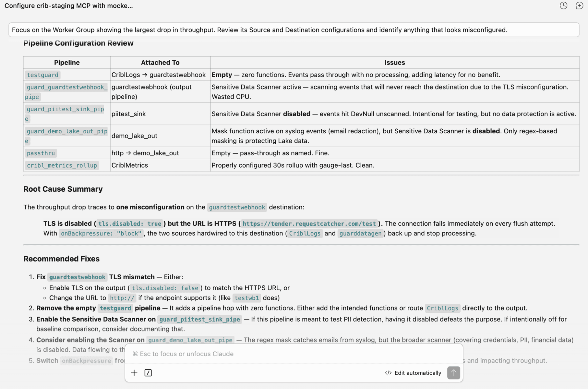 Cribl MCP Server: Interact With Cribl Using the AI Tools You Already Use - img 3