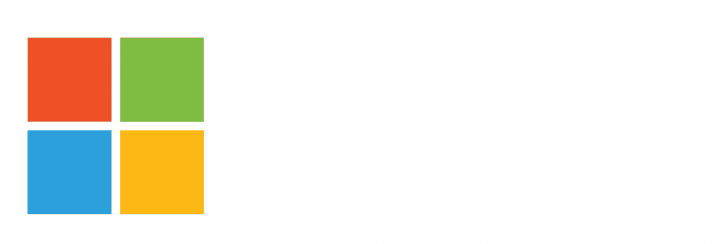 Microsoft Azure Logo - Reverse